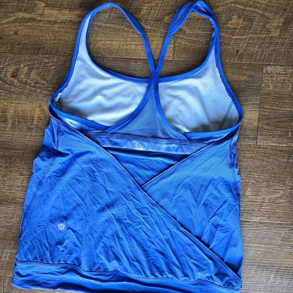 Lululemon Athletica Blue Tank Top US Size 8 - Picture 2 of 3